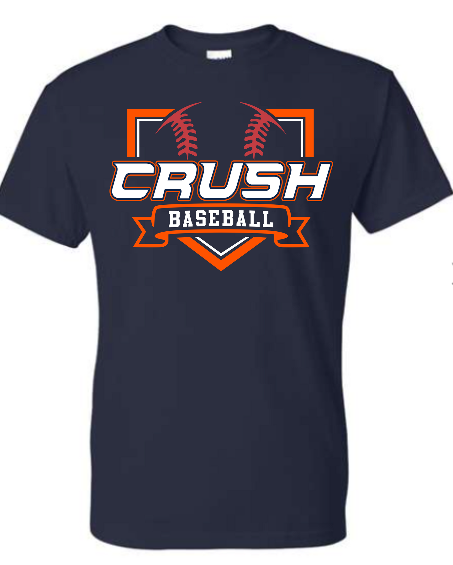 Navy PLATE Short Sleeve Tee