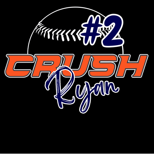 Orange Crush Window Decal